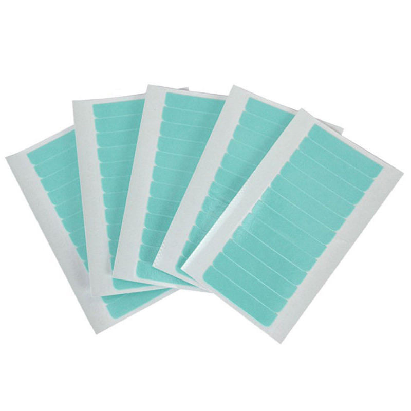 Best Quality 60pcs Pre-Cut Double Side Super Tape for Hair Extensions Skin Weft