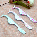 3 Colors FALSE EYELASH APPLICATOR TWEEZER COSMETIC TOOL CLIP EYE LASHE WWB DAH