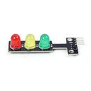 Mini-Traffic Light 5V LED Display Module for Arduino Creative DIY Kit 5P MWK