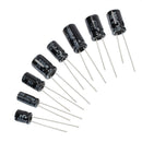 Electrolytic Capacitor Assortment Kit Set Box 0.1UF-1000UF 500X 16-50V 2 GAN