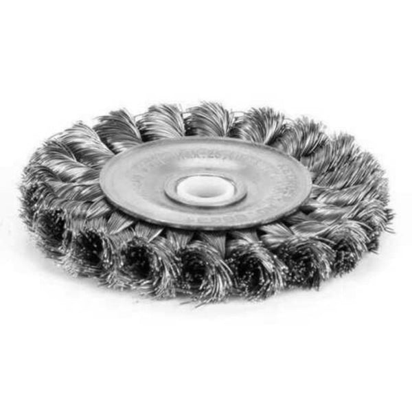 Twist Knot Flat Round Wire Wheel Brush Set Kit For Angle Grinder 4pcs 100 MOQ