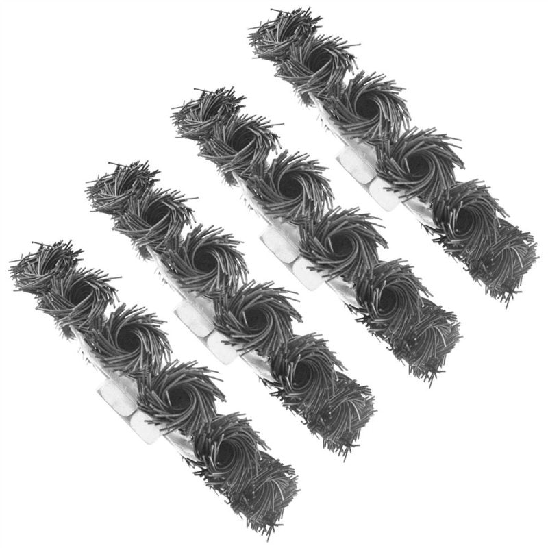 Twist Knot Flat Round Wire Wheel Brush Set Kit For Angle Grinder 4pcs 100 MOQ