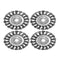 Twist Knot Flat Round Wire Wheel Brush Set Kit For Angle Grinder 4pcs 100 MOQ
