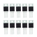 For IRFZ44N IRFZ44 Power Transistor MOSFET N-Channel 49A 55V Pack of 10 MWD IKE