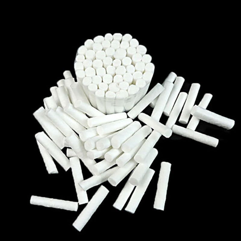 500X Dental Hemostatic medical cotton swab Cotton lap roll box dental mate UNY