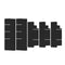 Center Console Organizer Vehicle Armrest Box Storage for Silverado/GMC BLQ