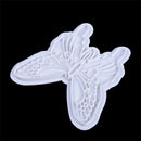 2Pcs Butterfly Fondant Cake-Decorating Mould Cutter Cupcake Cookie Baking YEQ
