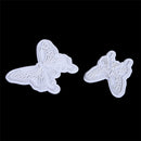 2Pcs Butterfly Fondant Cake-Decorating Mould Cutter Cupcake Cookie Baking Mould