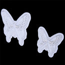 2Pcs Butterfly Fondant Cake-Decorating Mould Cutter Cupcake Cookie Baking YEQ