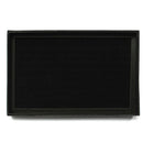 100 Jewelry Ring Display Organizer Case Tray Holder Earring Velvet Storage PUU