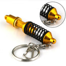 5PCS Novelty Metal Car Keyring Keychain Key Chain Ring Fashion Creative VZN