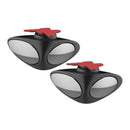 2 In 1 Rear View Mirror Paste And Add Blind Spot Mirror Visible Mirror 2PCS OXL