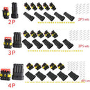 2/3/4/ Pin Way Auto Car Waterproof Wire Cable Male/Female Connector Pl UBK