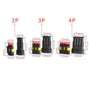 2/3/4/ Pin Way Auto Car Waterproof Wire Cable Male/Female Connector Pl UBK