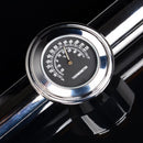 Clock Temp Thermometer Gauge For 22-25mm Motorcycle Motorbike Bicycle H SAW