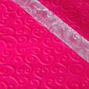 New Cookie Baking Textured Embossing Acrylic Rolling Pin Fondant Cake  EBH
