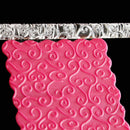 New Cookie Baking Textured Embossing Acrylic Rolling Pin Fondant Cake  EBH