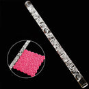 New Cookie Baking Textured Embossing Acrylic Rolling Pin Fondant Cake  EBH