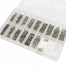 1000x Eyeglass Sun Glasses Screw Nut Nose Pad Optical Repair Tool Assortme RTC