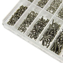 1000x Eyeglass Sun Glasses Screw Nut Nose Pad Optical Repair Tool Assortme RTC