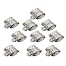 Fashion 200x Tibetan Connectors Bails Fit Charm European Bead Bracelet  CZC SFV