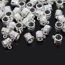 Fashion 200x Tibetan Connectors Bails Fit Charm European Bead Bracelet  CZC SFV
