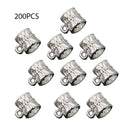 Fashion 200x Tibetan Connectors Bails Fit Charm European Bead Bracelet  CZC SFV