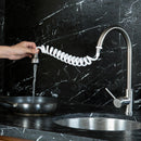 Retractable Tube Shower Filter Kitchen Faucet Spreader Water Saving Nozz XEM