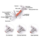 Emergency Safety Escape Car Hammer Glass Window Breaker Multifunctional FBJ RRB