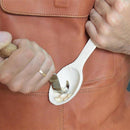 2x Wood Spoon Carving Cutter Set Stainless Steel Crooked Hooked Cutter too UPQ