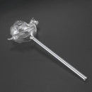 2X Glass Plant Flowers Water Slow Feeders Self Watering Bird Snail Plant Waterer