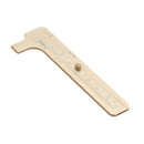 Mini Solid Brass Sliding Gauge Double Scale Vernier Caliper Practial QEB