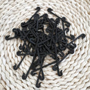 200 Garden Plants Rattan Buckle Fixed Strap Hook Greenhouse Vegetable Clip