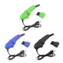 1X Cleaner Mini Computer Vacuum Usb Keyboard Laptop Dust Brush Clean Desk RFC