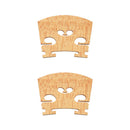 2Pcs Maple Wood Bridge 4/4 Full Size For Violin Fiddle Accessories Inst DCM