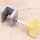 3 Set For Child Safety Lock Security Sliding Sash Stopper Foldable Home Cr WIW