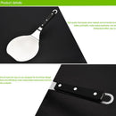 Stainless Steel 14'' Pizza Spatula Peel Shovel Cake Lifter Plate Holder Baking d