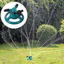 1x Lawn Sprinkler 3 Arms 360 Rotating Water Sprayer for Roof Garden MTL