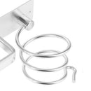 Hair Dryer and Straightener Holder Wall Mounted Metal Bracket with Cable Tidy