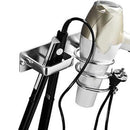 Hair Dryer and Straightener Holder Wall Mounted Metal Bracket with Cable Tidy