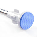 Telescopic Shower Bath Curtain Rail Extendable Heavy Duty Stable Steel Po MOH