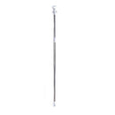 Telescopic Shower Bath Curtain Rail Extendable Heavy Duty Stable Steel Po MOH