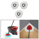 For O-Cedar EasyWring Microfiber Spin Mop 3 PCS Mop Head Refill Replacement EDP