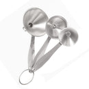 Funnel Small Medium Large Variety Liquid Kitchen Set 3PCS Stainless Steel BTJ