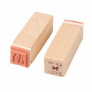 Lovely Diary Pattern Stamp Rubber Cute DIY Writing Art 25pcs a Set Wood USN