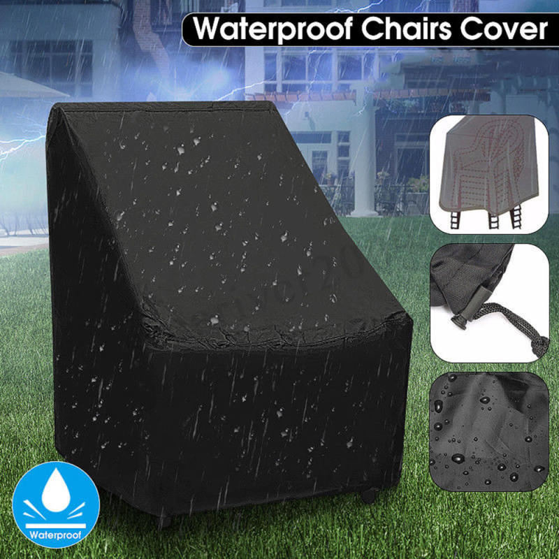 Outdoor Garden Lawn Deck Chair High Back Cover Furniture Dust Cover Wate GGC