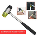 Mini Rubber Double Work Glazing Window Beads Hammer Head Mallet Tool 2pc CPG