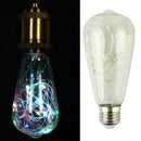 E27 3W ST64 Fireworks LED Retro for Edison Glass Bulb Light Lamp OYP IAE