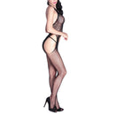 Sexy Ladies Halter Lace Open Crotchless Body Stocking Bodysuit Sleepwear P ZUZ
