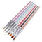 7Pcs Acrylic Nail Art Pen Tips UV Builder Gel Painting Brush Manicure Set  PME